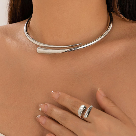 Necklace Bracelet and Ring Aesthete