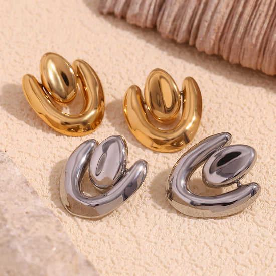 Earrings Stud Flowers