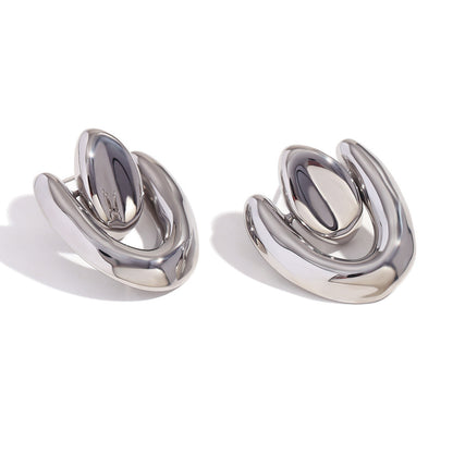 Earrings Stud Flowers