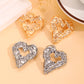 Earrings Lava Heart