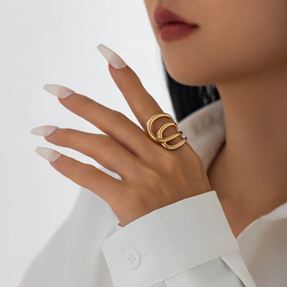 Fused Bracelet and Rings