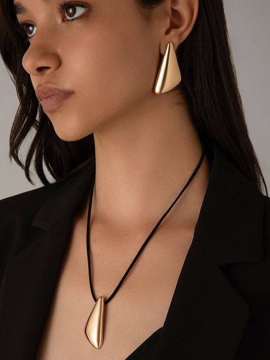 Triangle Shaped Earrings
