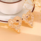 Earrings Lava Heart