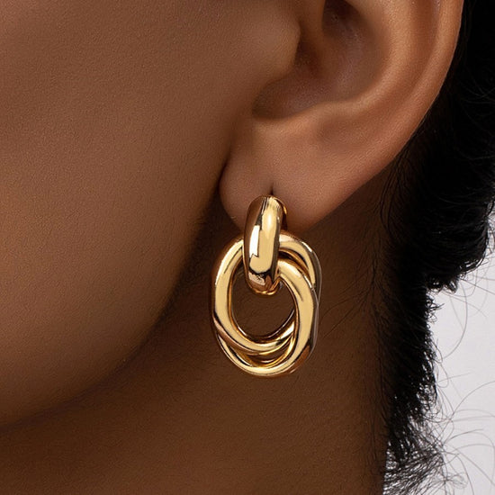 Earrings Chain Links