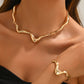 Lava Necklace and Bracelet