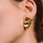 Earrings Melted Gold