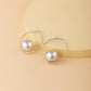 Earrings and Necklace with Pearls