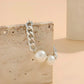 Necklace and Bracelet with Pearls