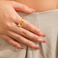Melted Wax Inspired Ring