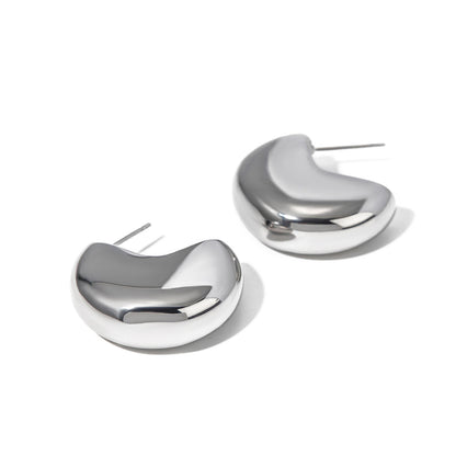 Crescent earrings