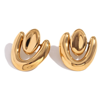 Earrings Stud Flowers