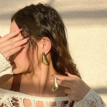 Triangle Shaped Earrings